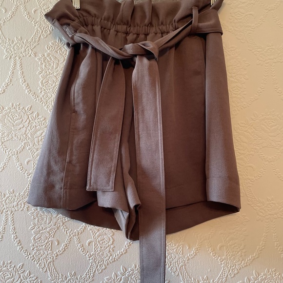 Wilfred Aritzia High Waist Paper Bag Shorts - Picture 3 of 6